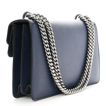 Gucci Dollar Calfskin Crystal Small Dionysus Shoulder Bag Blue Agata Montana Sapphire 3 of 12