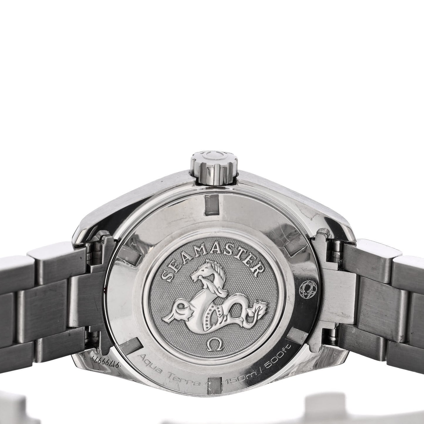 Stainless Steel 30mm Seamaster Aqua Terra Quartz Watch Silver 231.10.30.60.02.001