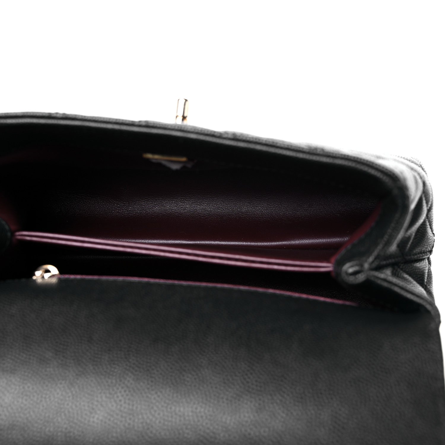 Chanel Caviar Quilted Mini Coco Handle Flap Black 5 of 10