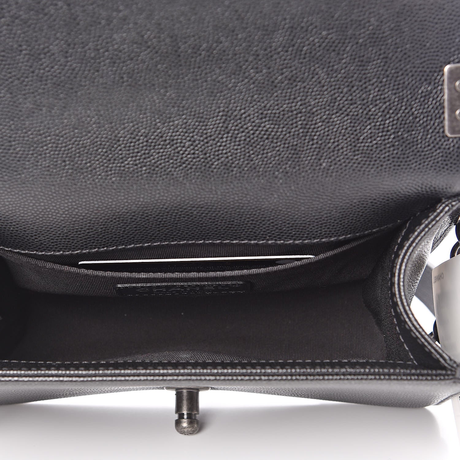 Chanel Caviar Quilted Small Boy Flap Black 5 of 12