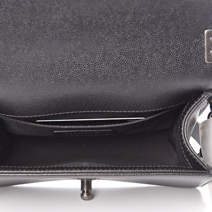 Chanel Caviar Quilted Small Boy Flap Black 5 of 12