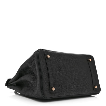 Hermes Togo Birkin 30 Black 4 of 11