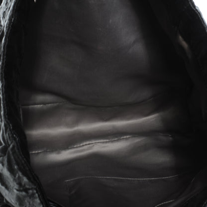 Chanel Crinkled Coated Canvas Le Marais Large Tote Black 5 of 7