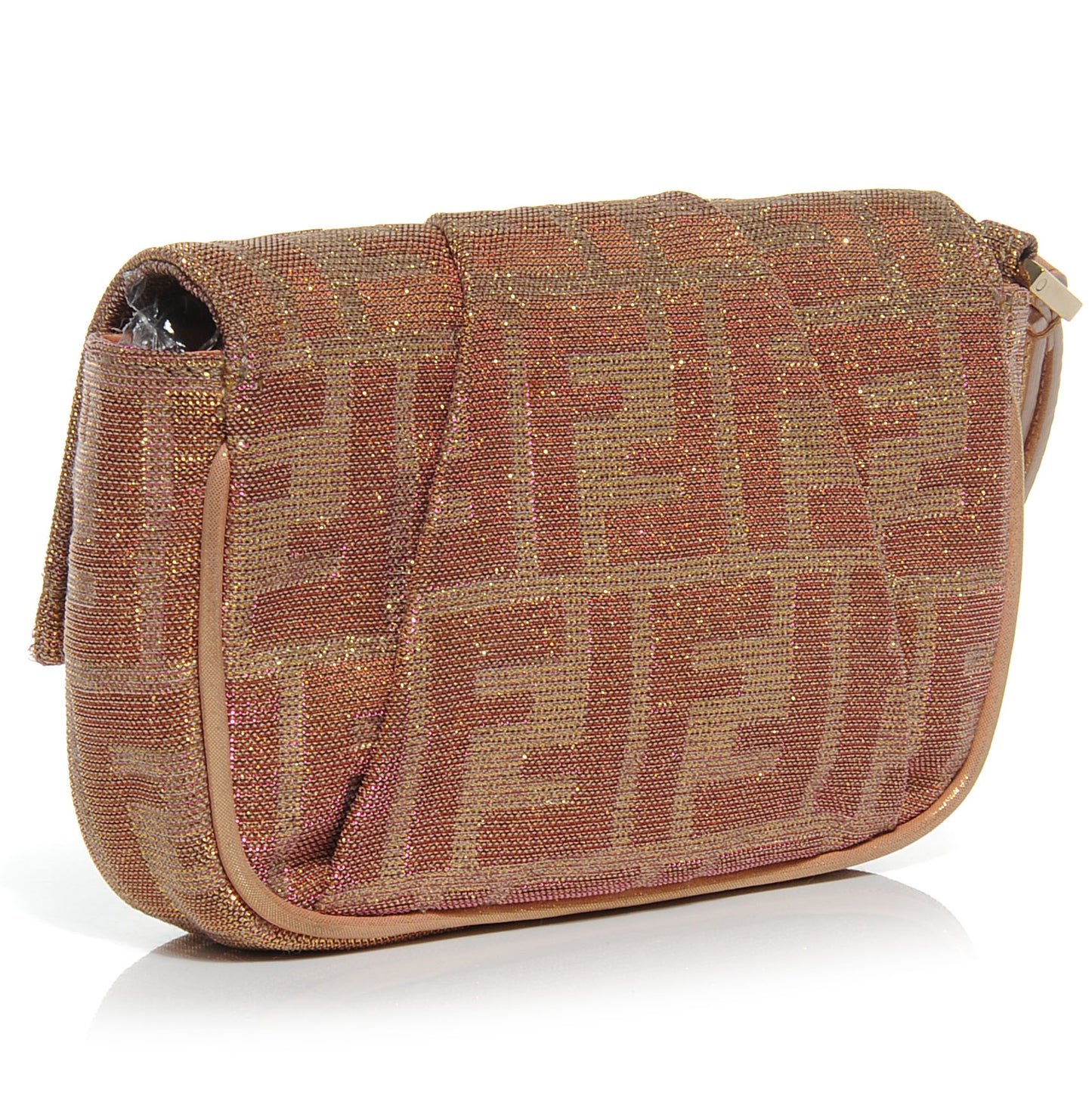 Metallic Lurex Zucca Wristlet Arancio