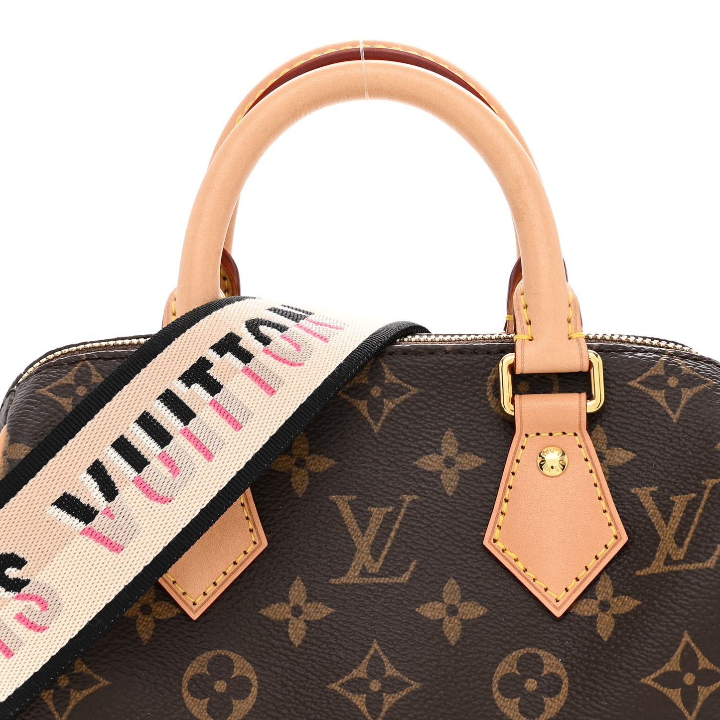 Monogram Speedy Bandouliere 20 Black