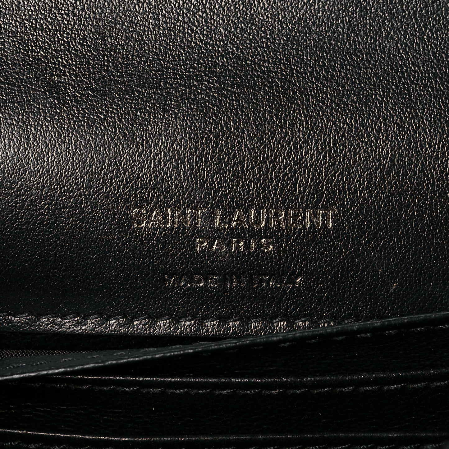 Smooth Calfskin Monogram Kate Belt Bag Black