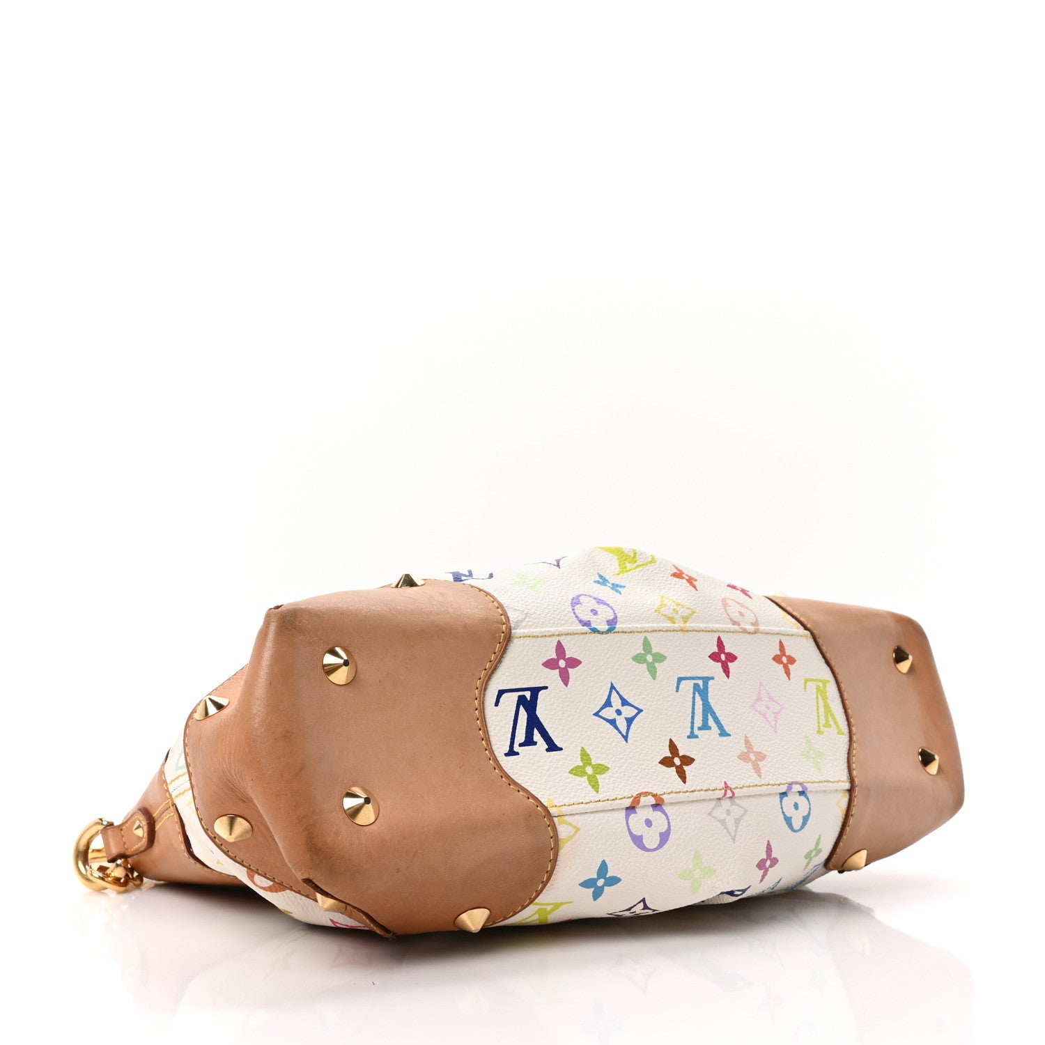 Louis Vuitton Monogram Multicolor Judy MM White 4 of 9