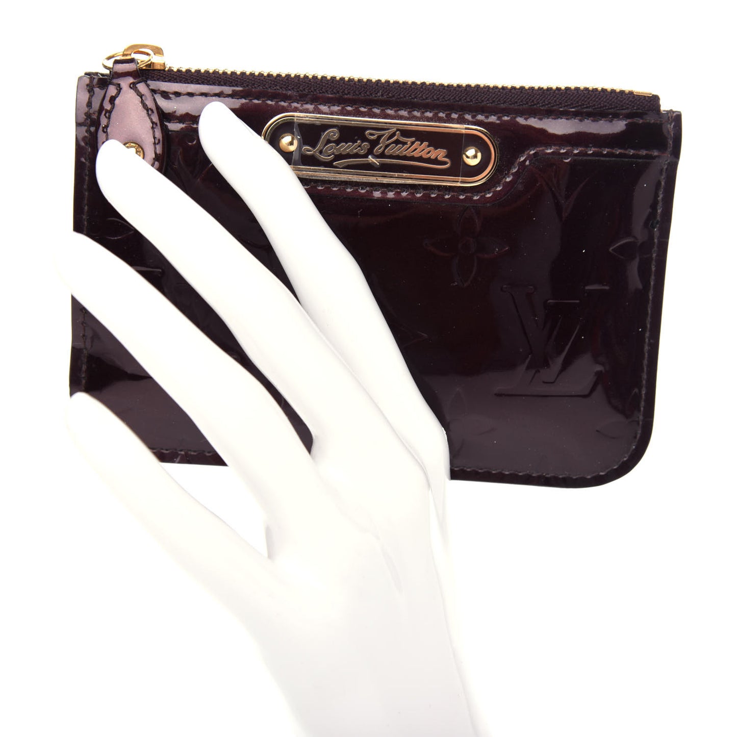Vernis Key Pouch Amarante