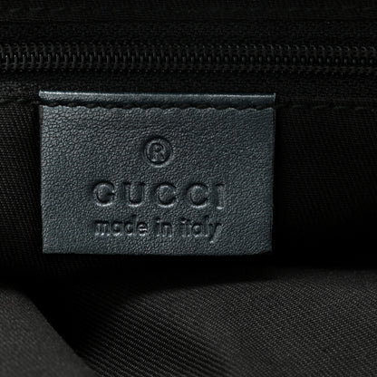Gucci Monogram Medium Sukey Tote Metallic Blue 6 of 11