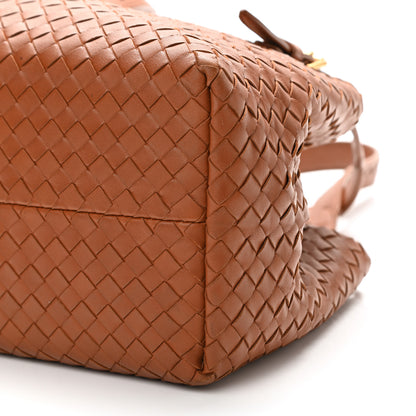 Bottega Veneta Nappa Intrecciato Seamless Tote Dark Calvados 10 of 17