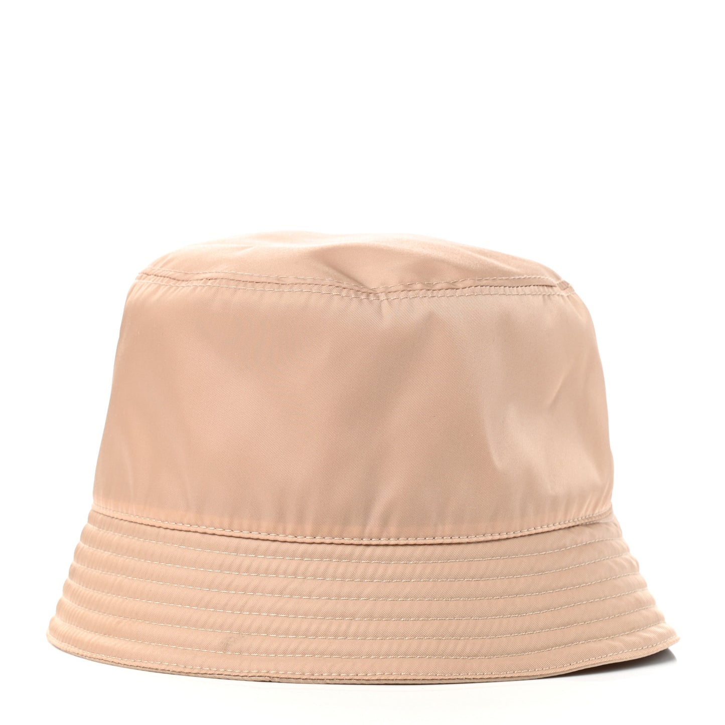 Re-Nylon Metal Triangle Logo Womens Bucket Hat L Cammeo