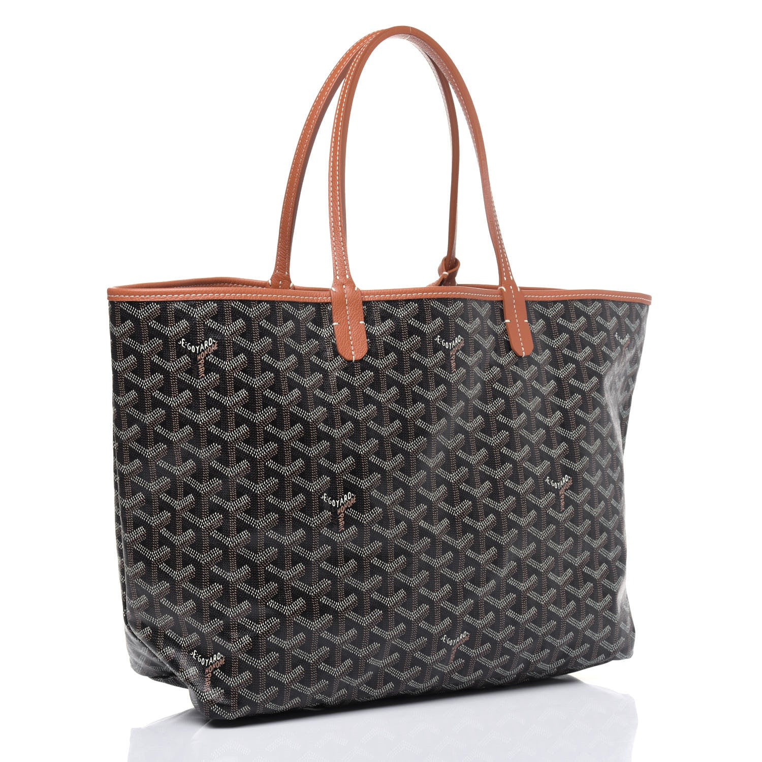 Goyard Goyardine Saint Louis PM Black Gold 3 of 9