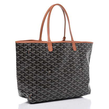Goyard Goyardine Saint Louis PM Black Gold 3 of 9