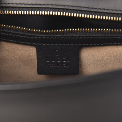 Gucci Calfskin Small Sylvie Shoulder Bag Black 6 of 13