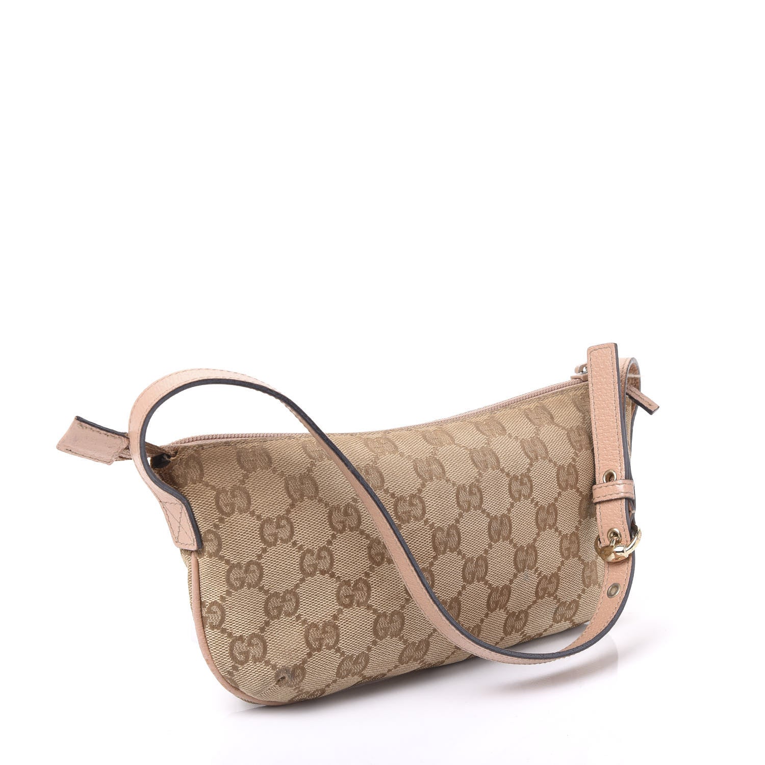 Gucci Monogram Pretty Boat Pochette Pink 2 of 10