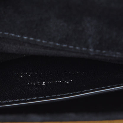 Saint Laurent Metallic Calfskin Monogram Cassandre Clutch Ciad 10 of 10