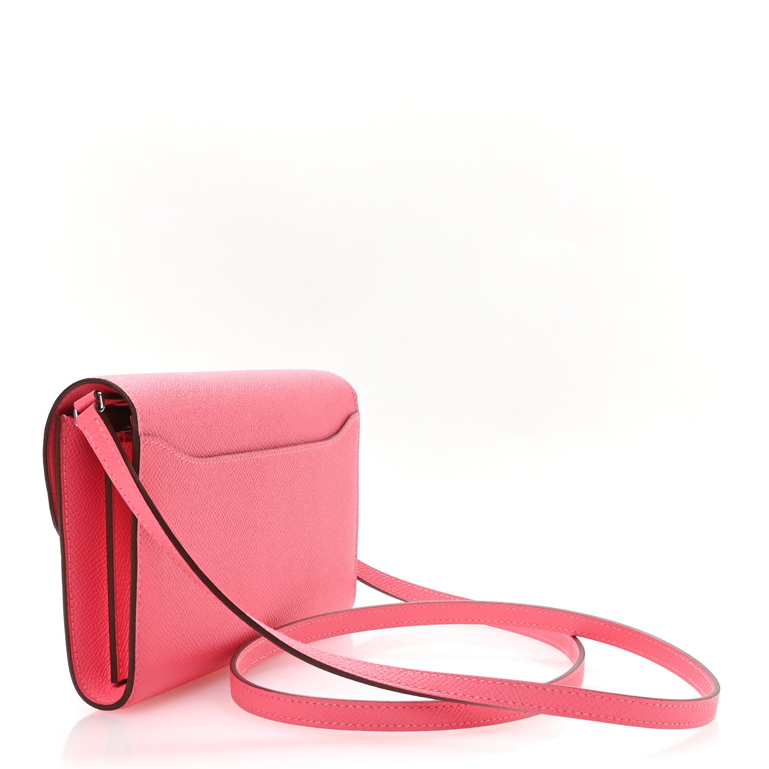 Hermes Epsom Constance Wallet To Go Rose Azalee 3 of 11