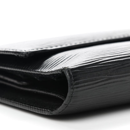Louis Vuitton Epi Porte Tresor International Wallet Black 10 of 15