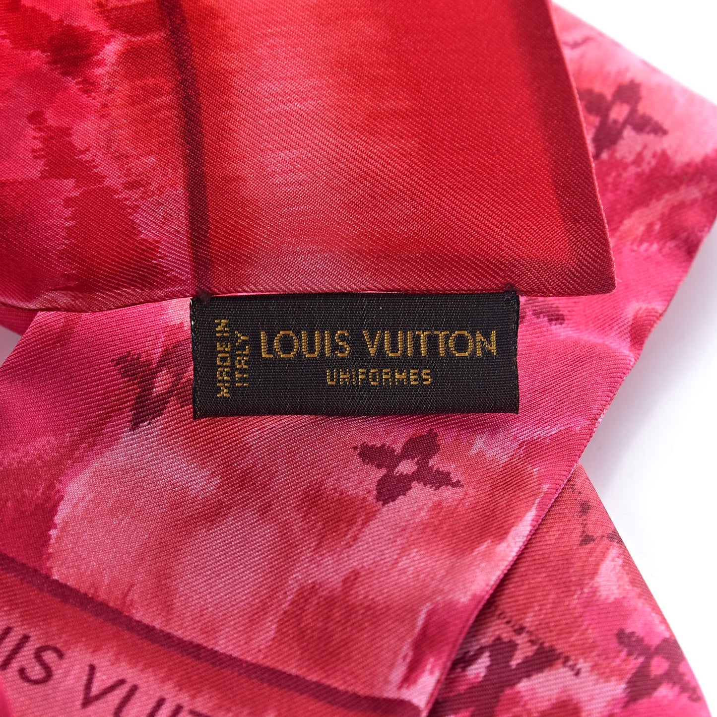 Silk Monogram Ikat Summer Bandeau Rose Indien