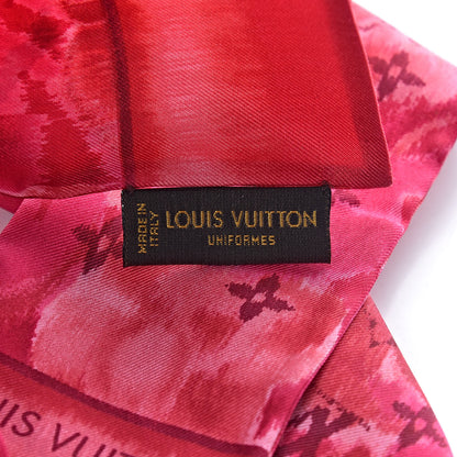 Louis Vuitton Silk Monogram Ikat Summer Bandeau Rose Indien 4 of 5