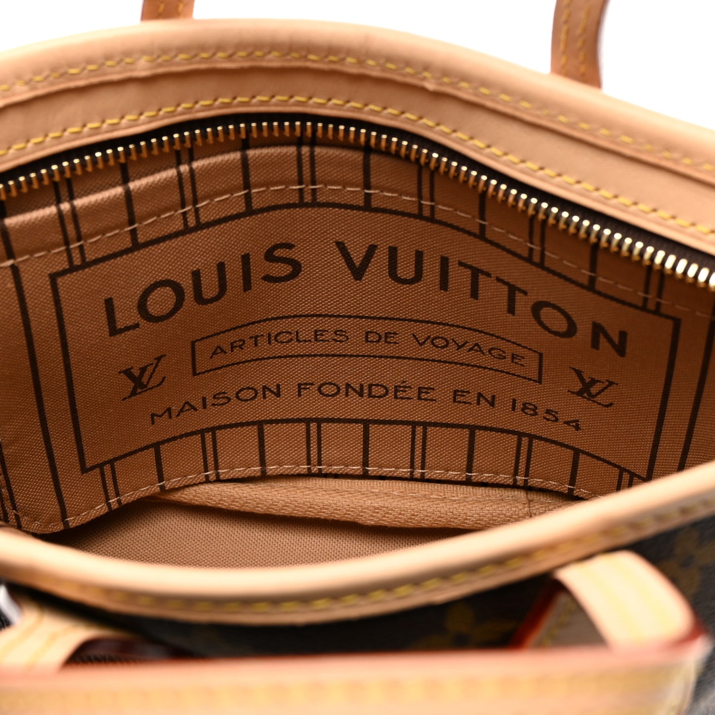 Monogram Neverfull BB Beige