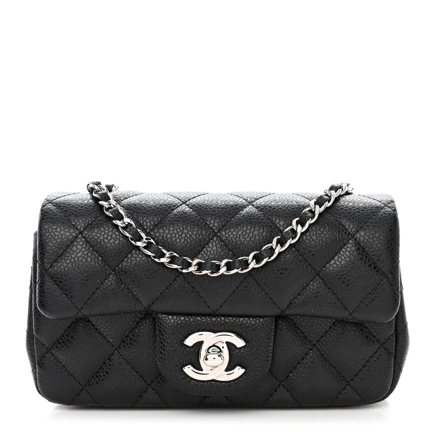 Chanel Caviar Quilted Extra Mini Flap Black 1 of 10