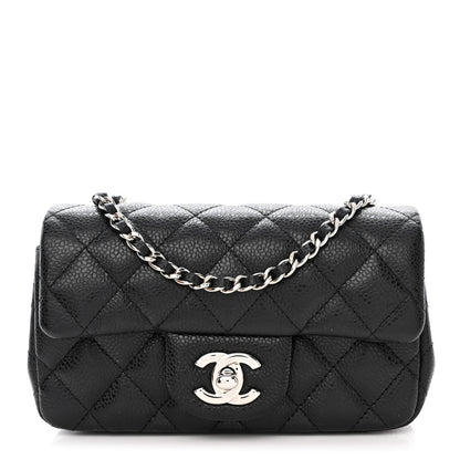 Chanel Caviar Quilted Extra Mini Flap Black 1 of 10