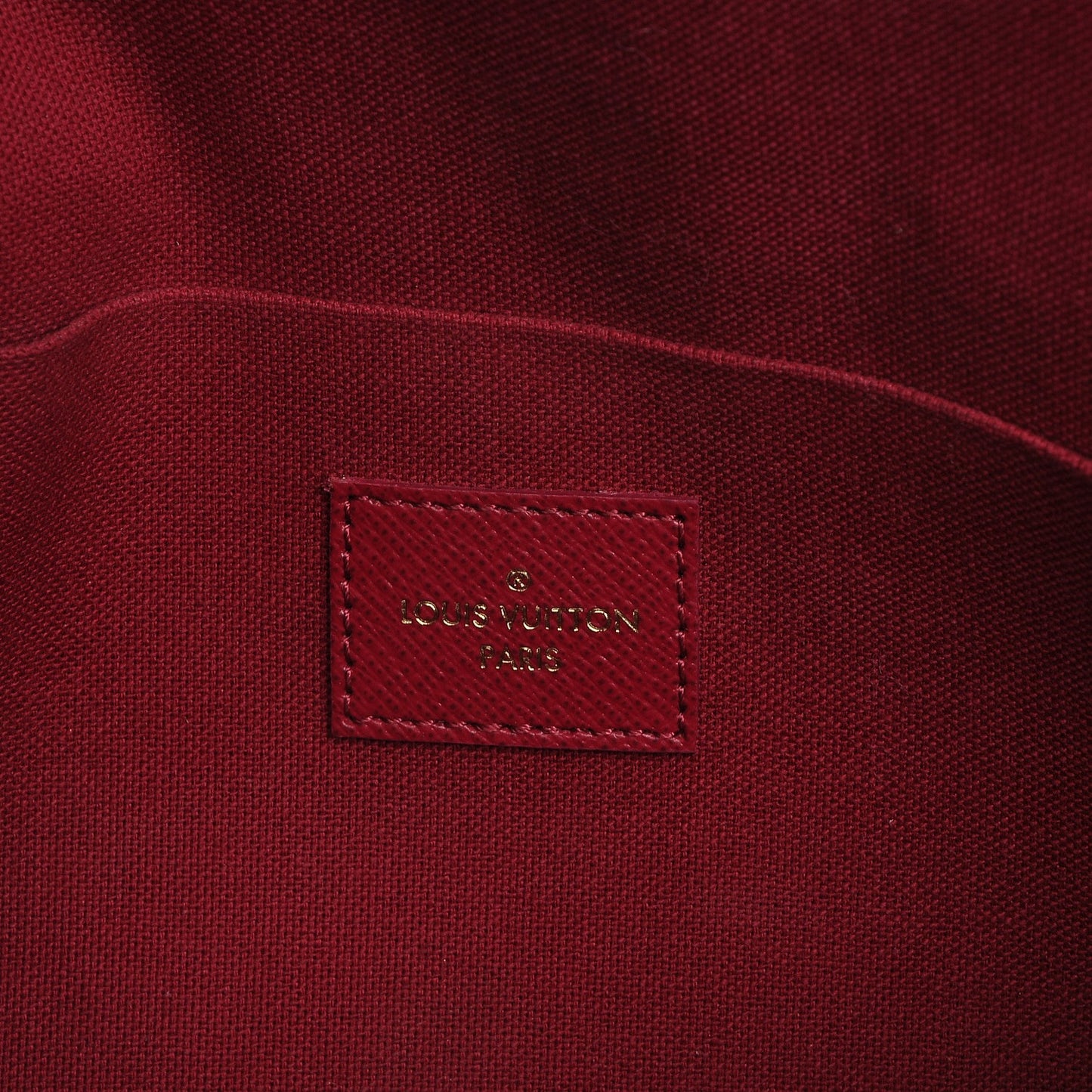 Monogram Pochette Felicie Chain Wallet Fuchsia