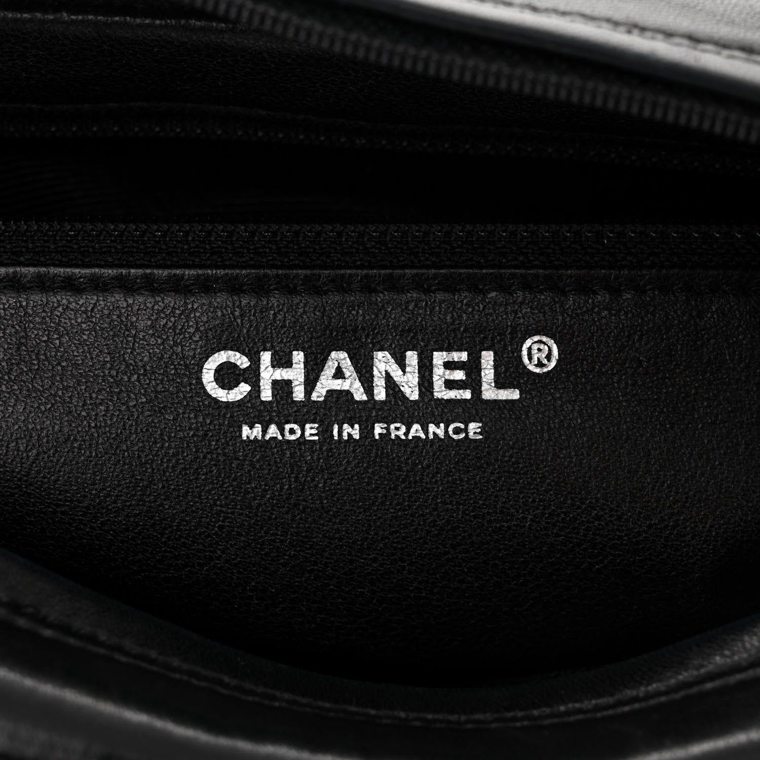 Chanel Lambskin Quilted Small Timeless Camera Case Black 6 of 10
