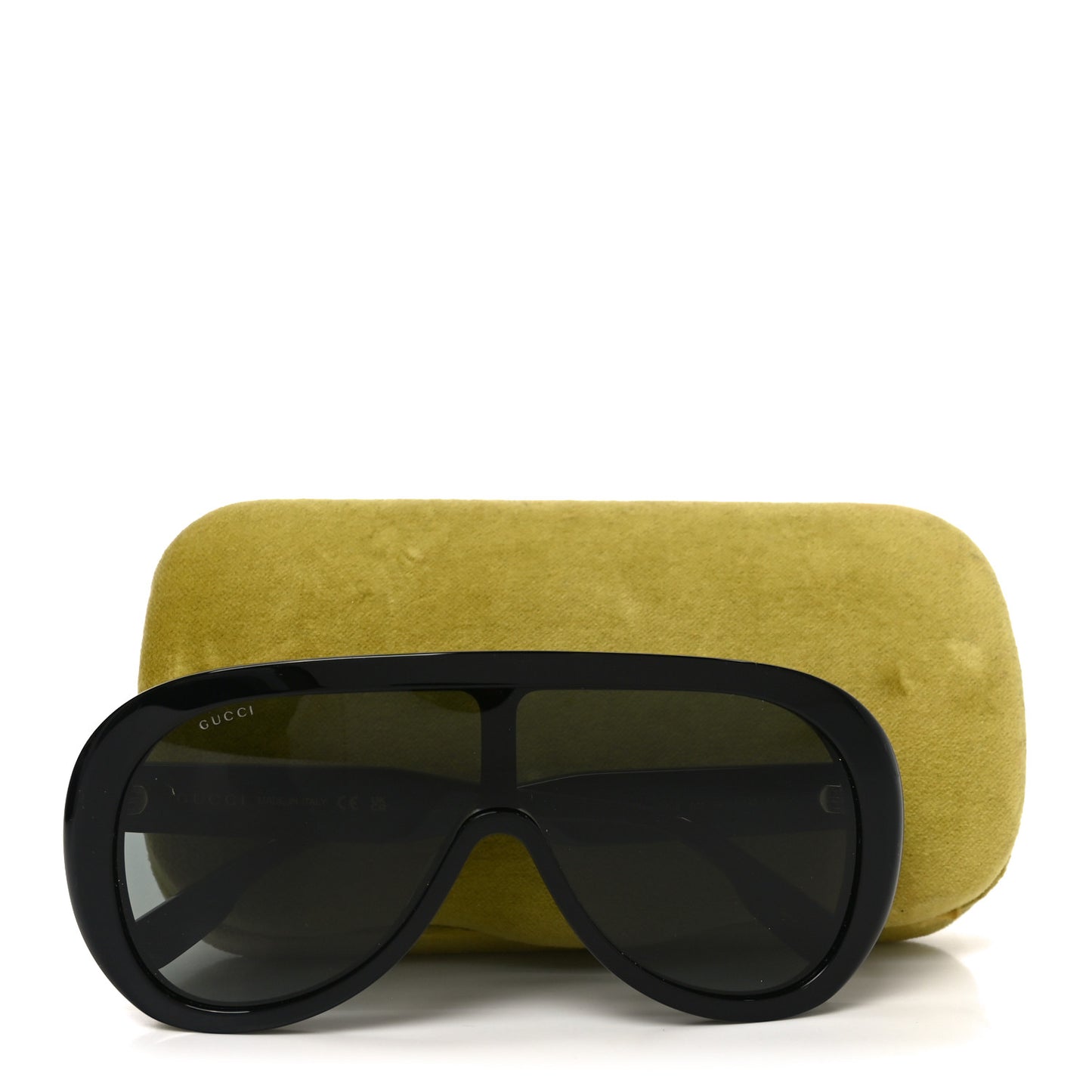 Acetate Shield Sunglasses GG1370S Black