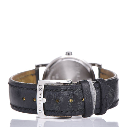 Bulgari Stainless Steel Calfskin 26mm Quartz Watch Black 4 of 10