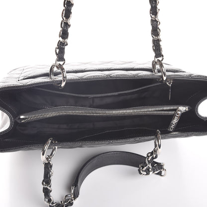 Chanel Caviar Quilted Grand Shopping Tote GST Black 5 of 7