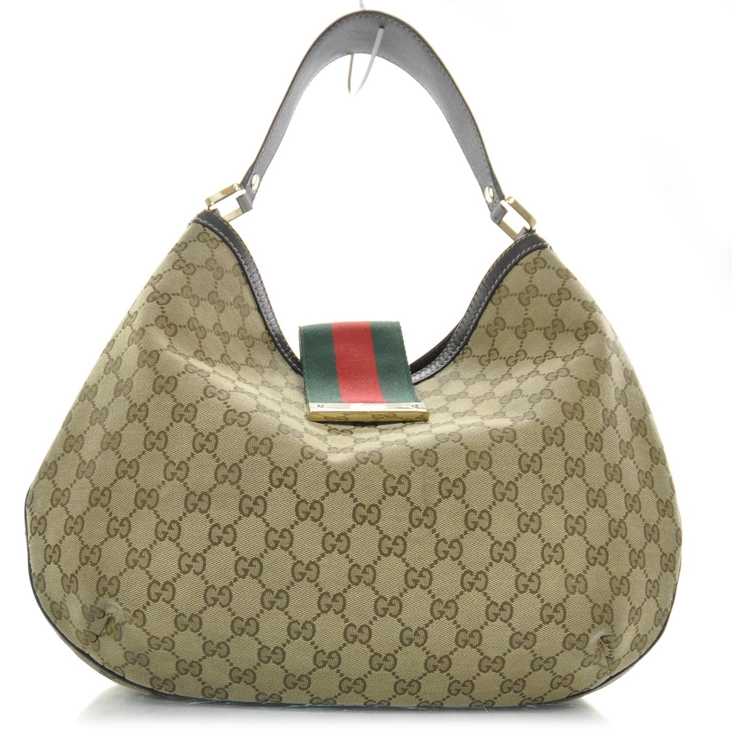 Monogram New Ladies Web Large Hobo