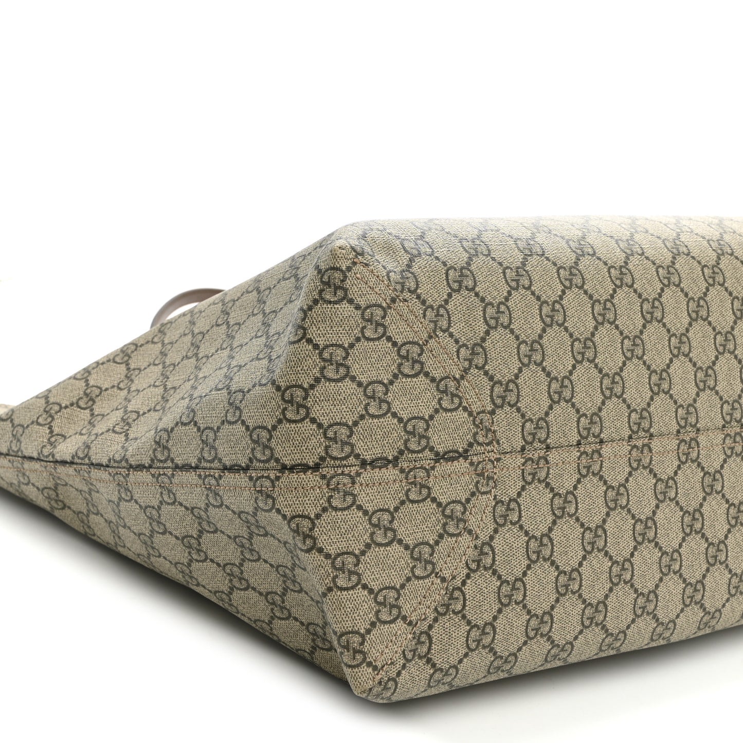 GG Supreme Monogram Medium Ophidia Shopping Tote Ebony