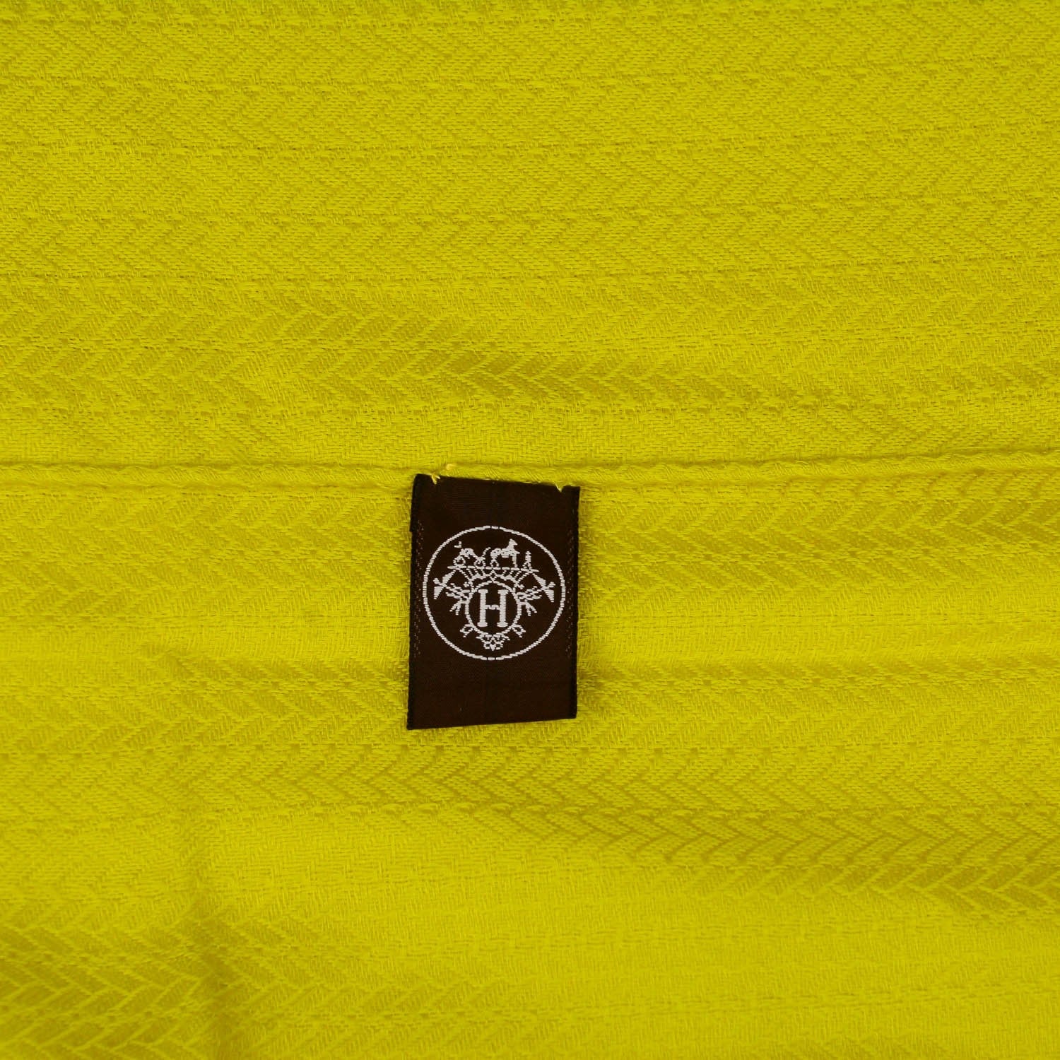 Hermes Cashmere Silk New Libris Stole 4 of 6