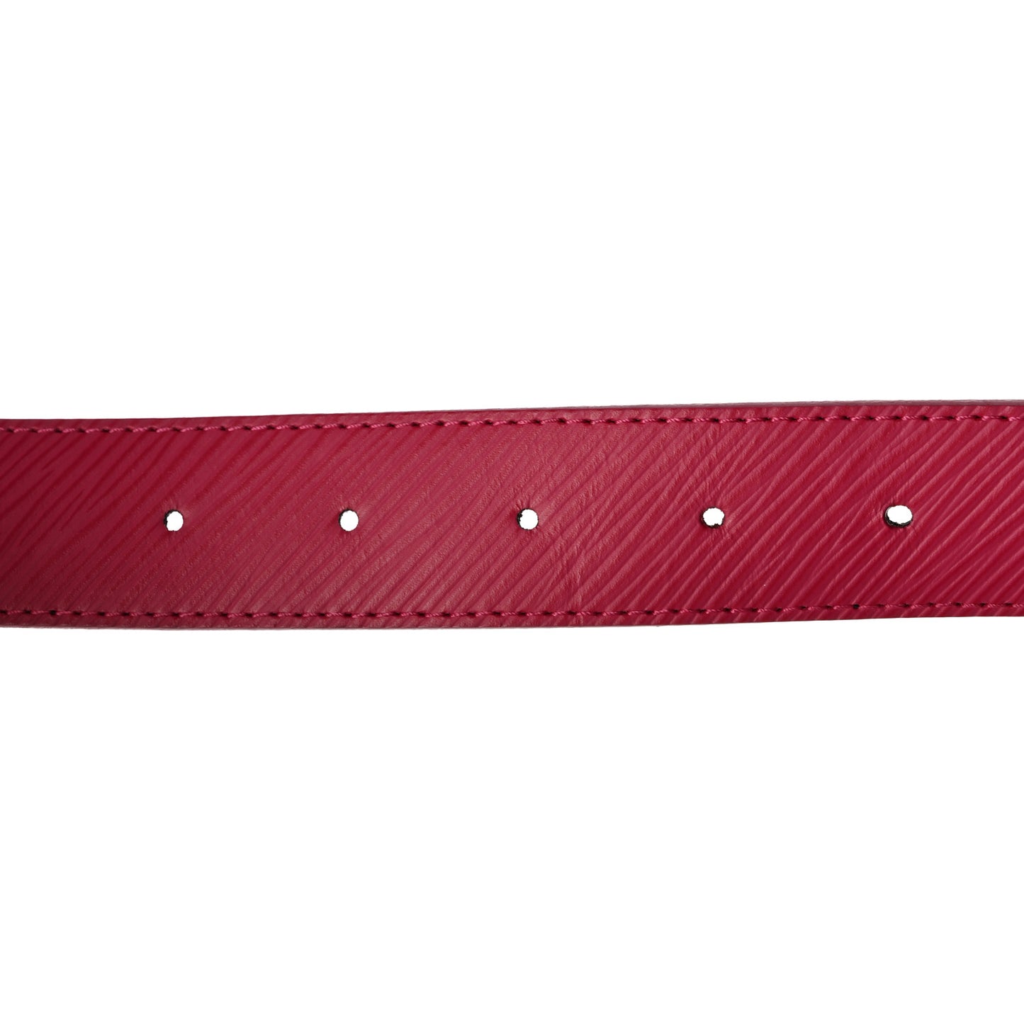 Epi Mini Monogram 30mm LV Initiales Reversible Belt 90 36 Fuchsia
