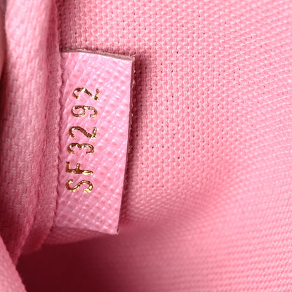 Louis Vuitton Monogram 2022 Christmas Animation Paris Mini Pochette Accessories Pink 5 of 8
