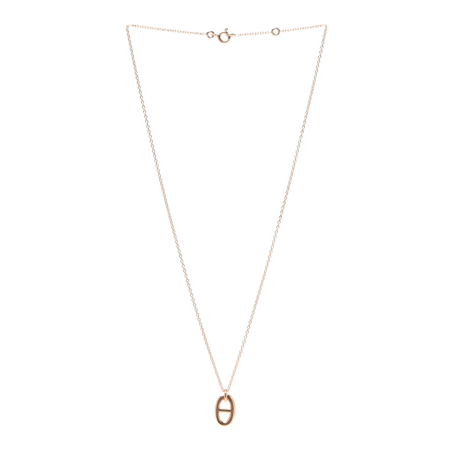 Hermes 18K Rose Gold PM Farandole Pendant Necklace 3 of 6
