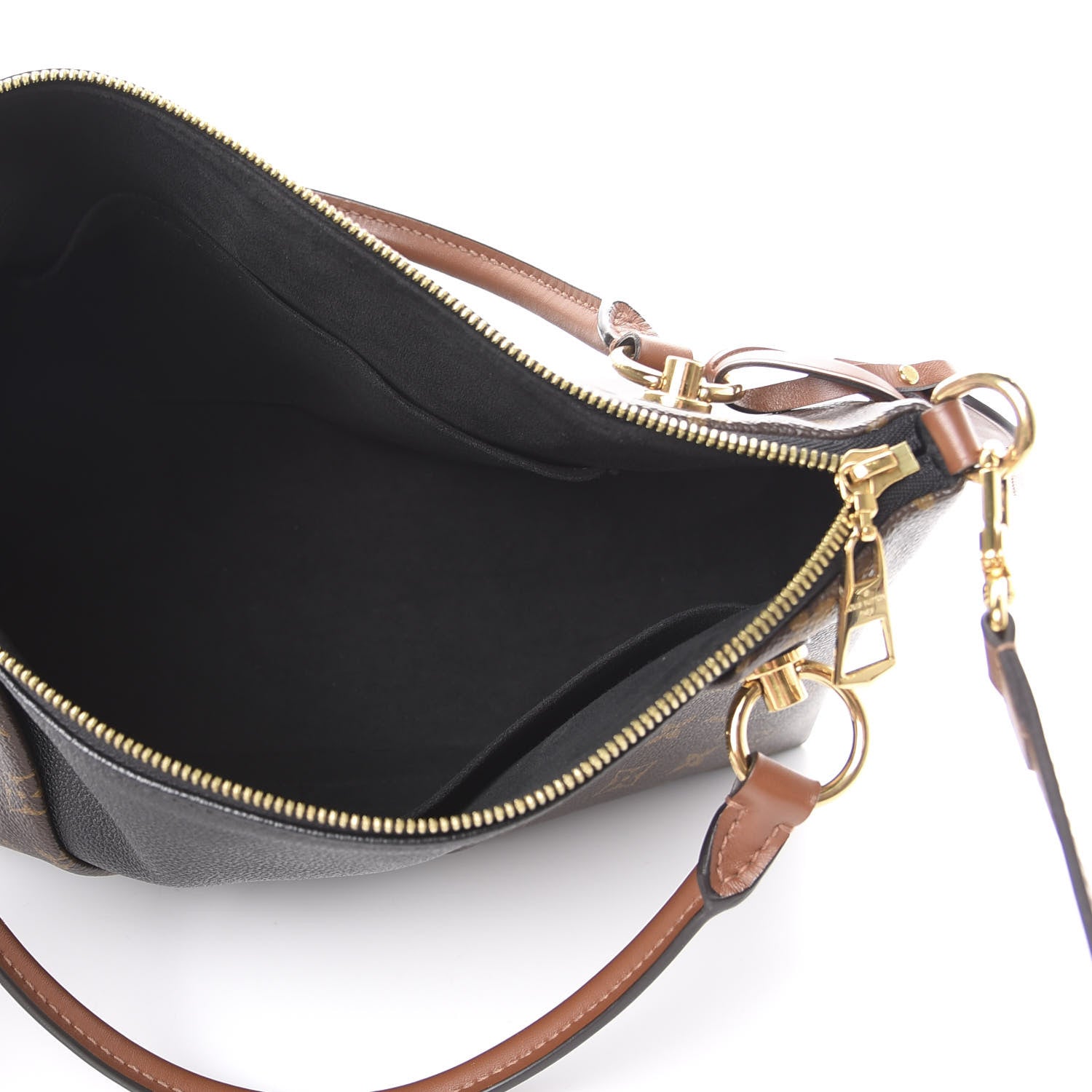 Louis Vuitton Monogram V Tote MM Black 4 of 16