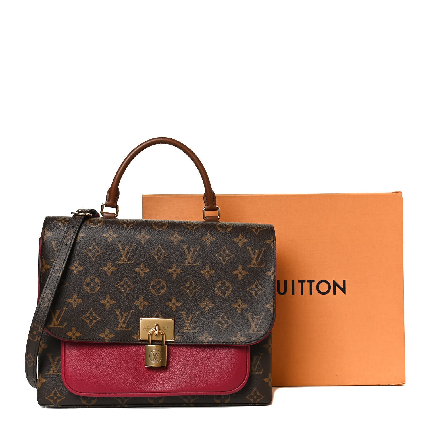 Louis Vuitton Monogram Marignan Lie De Vin 11 of 11