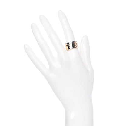 Cartier 18K Yellow Gold 11mm LOVE Ring 54 6.75 2 of 4
