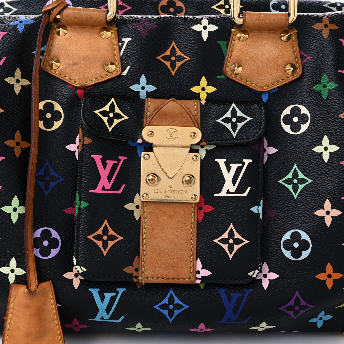 Monogram Multicolor Speedy 30 Black
