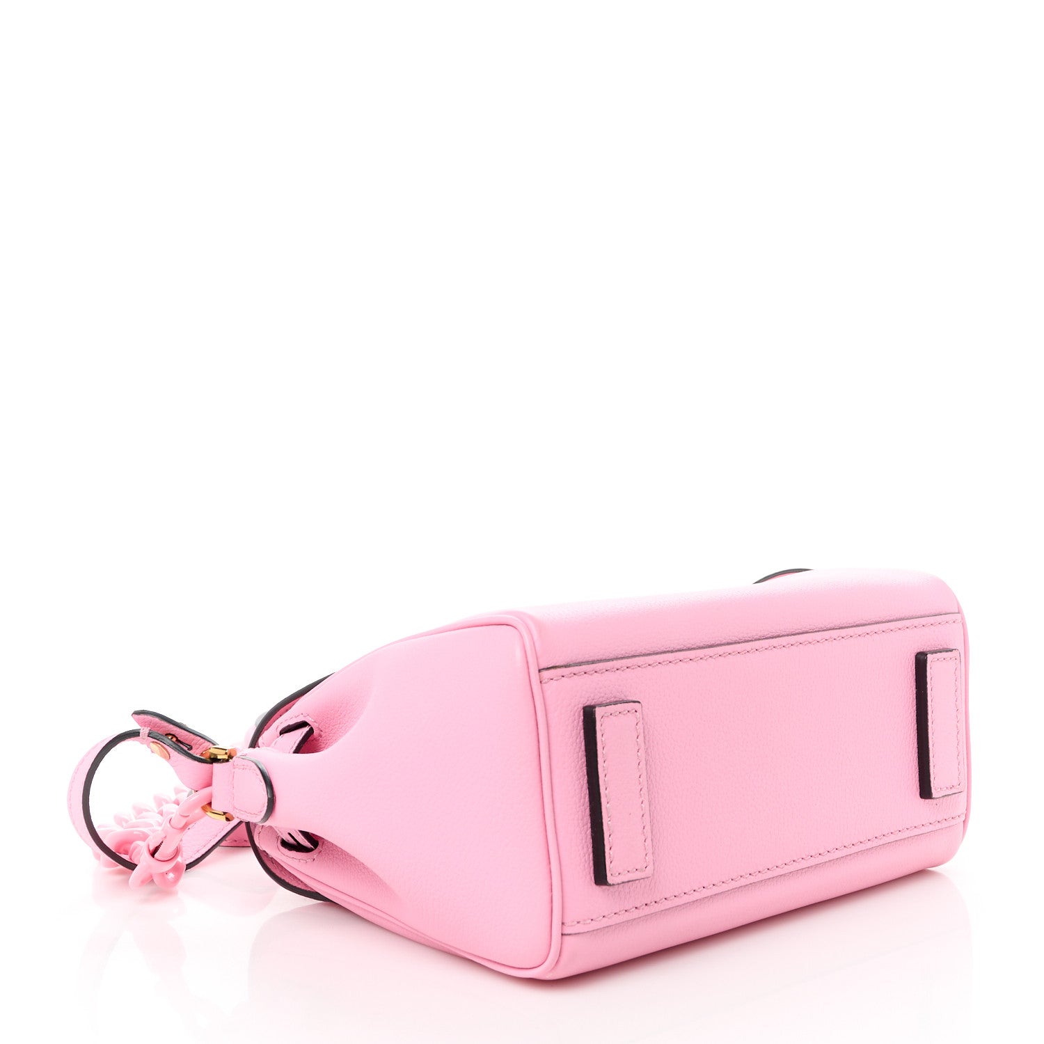 Versace Grained Calfskin Small La Medusa Top Handle Bag Pink 4 of 13