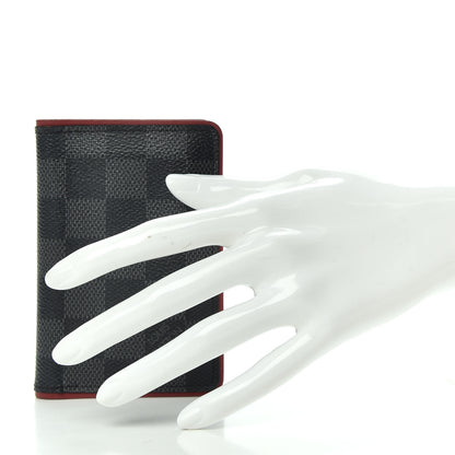 Louis Vuitton Damier Graphite Pocket Organizer Bordeaux 2 of 9