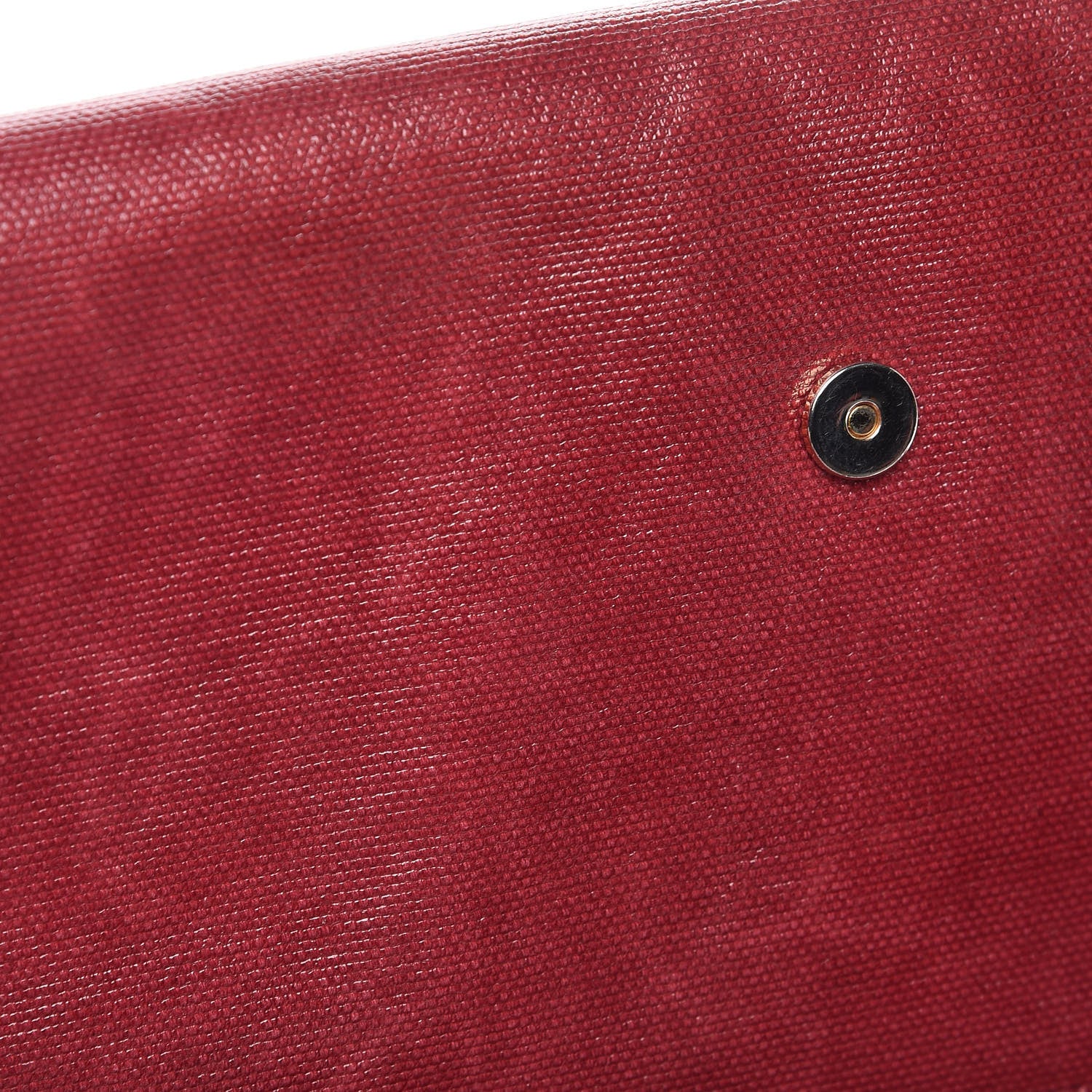 Saint Laurent Coated Linen Large Belle De Jour Clutch Palissandre 10 of 12