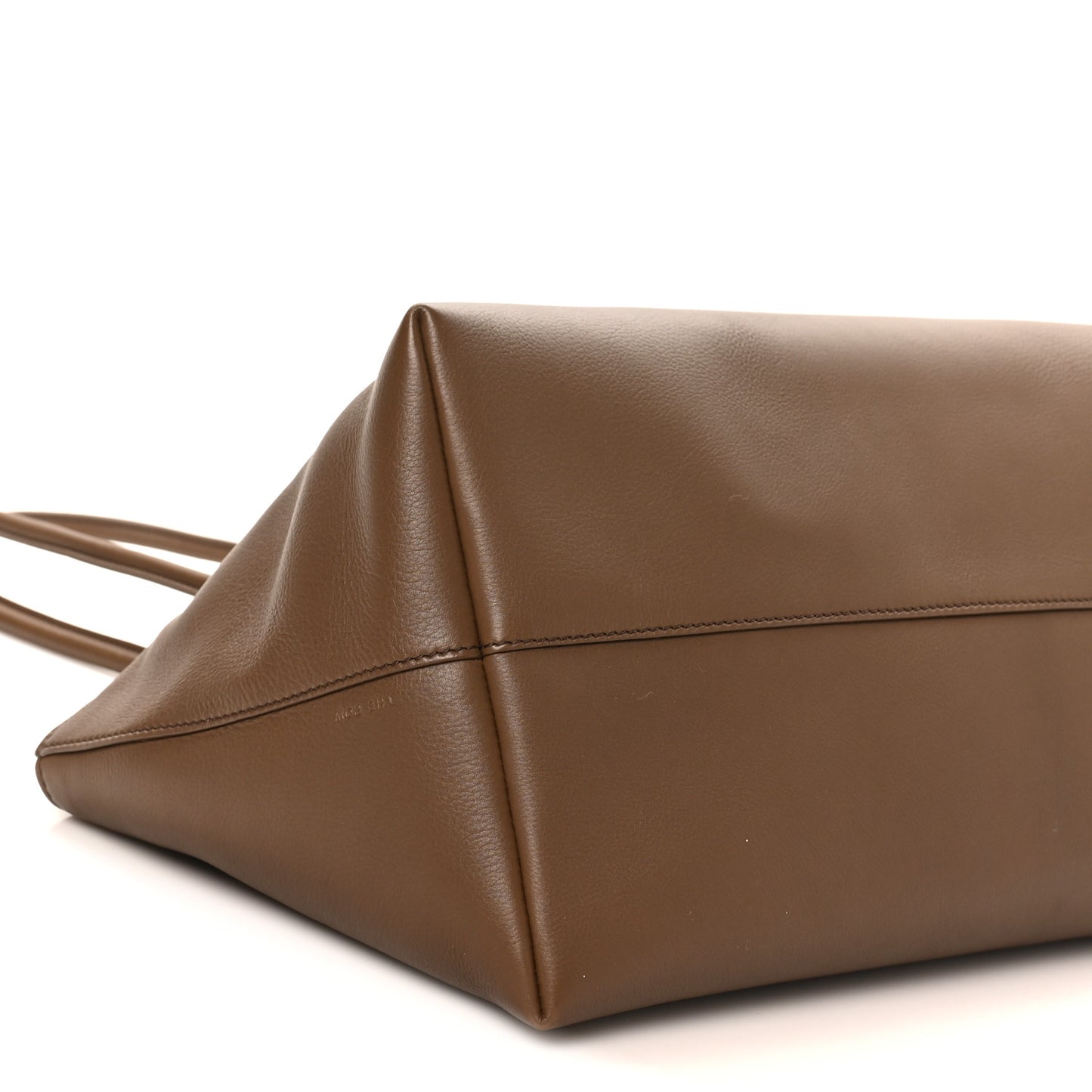 Grained Calfskin Terrasse Bag Tawny Brown