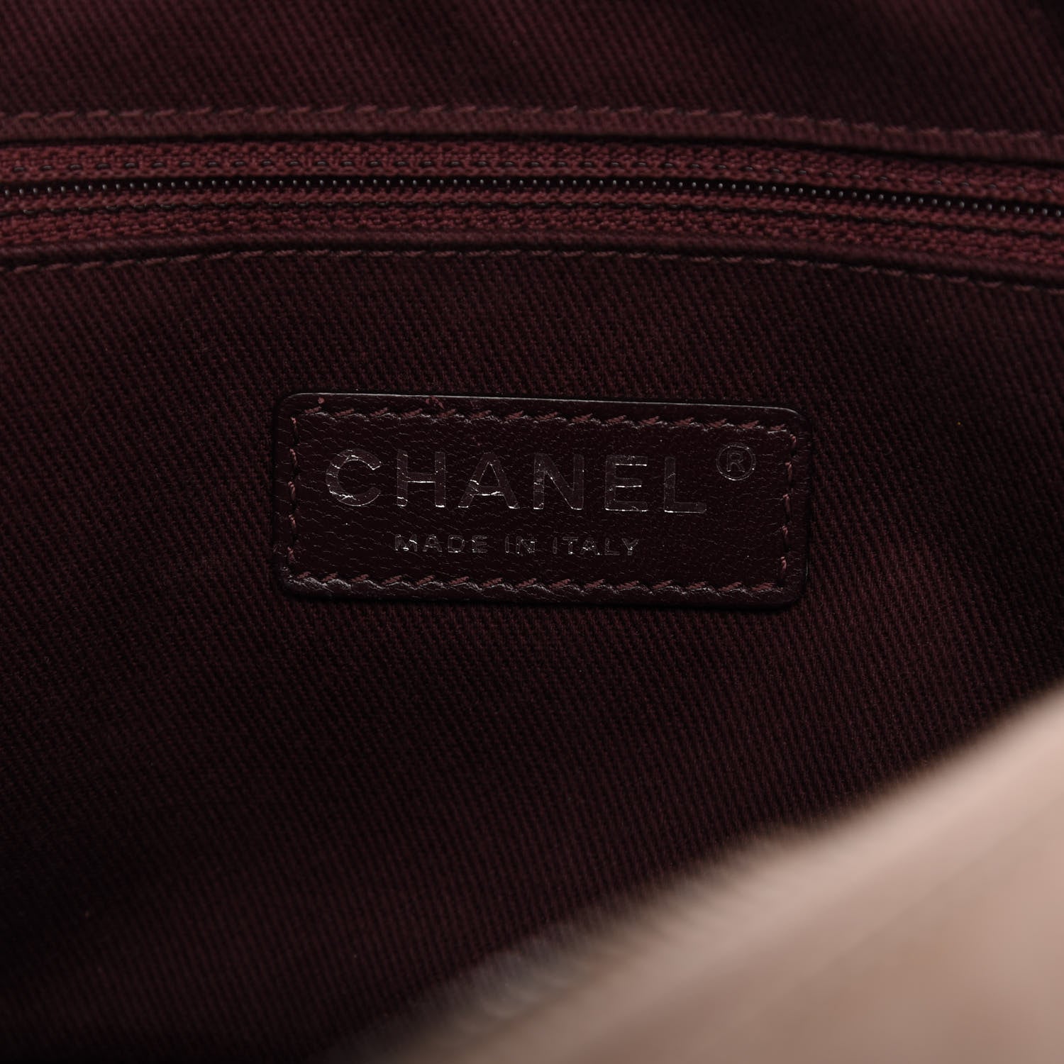 Chanel Glazed Calfskin Quilted Medium Duo Color Flap Light Pink 8 of 10