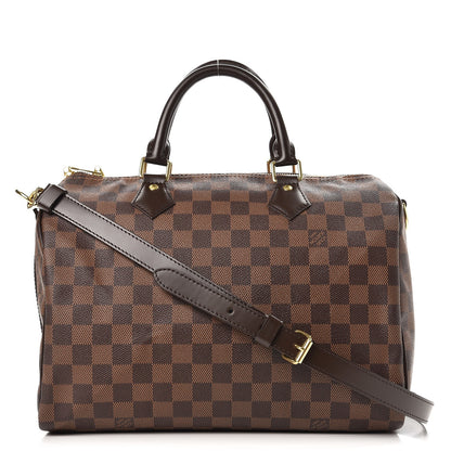 Louis Vuitton Damier Ebene Speedy Bandouliere 30 1 of 9