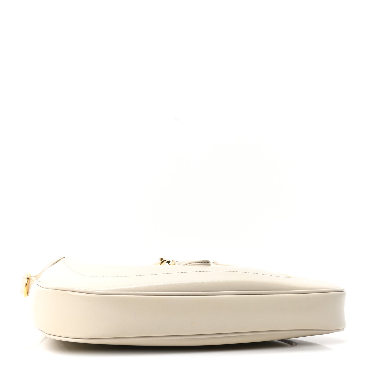 Boarded Dyana Lux Calfskin Small Jackie 1961 Hobo Mystic White