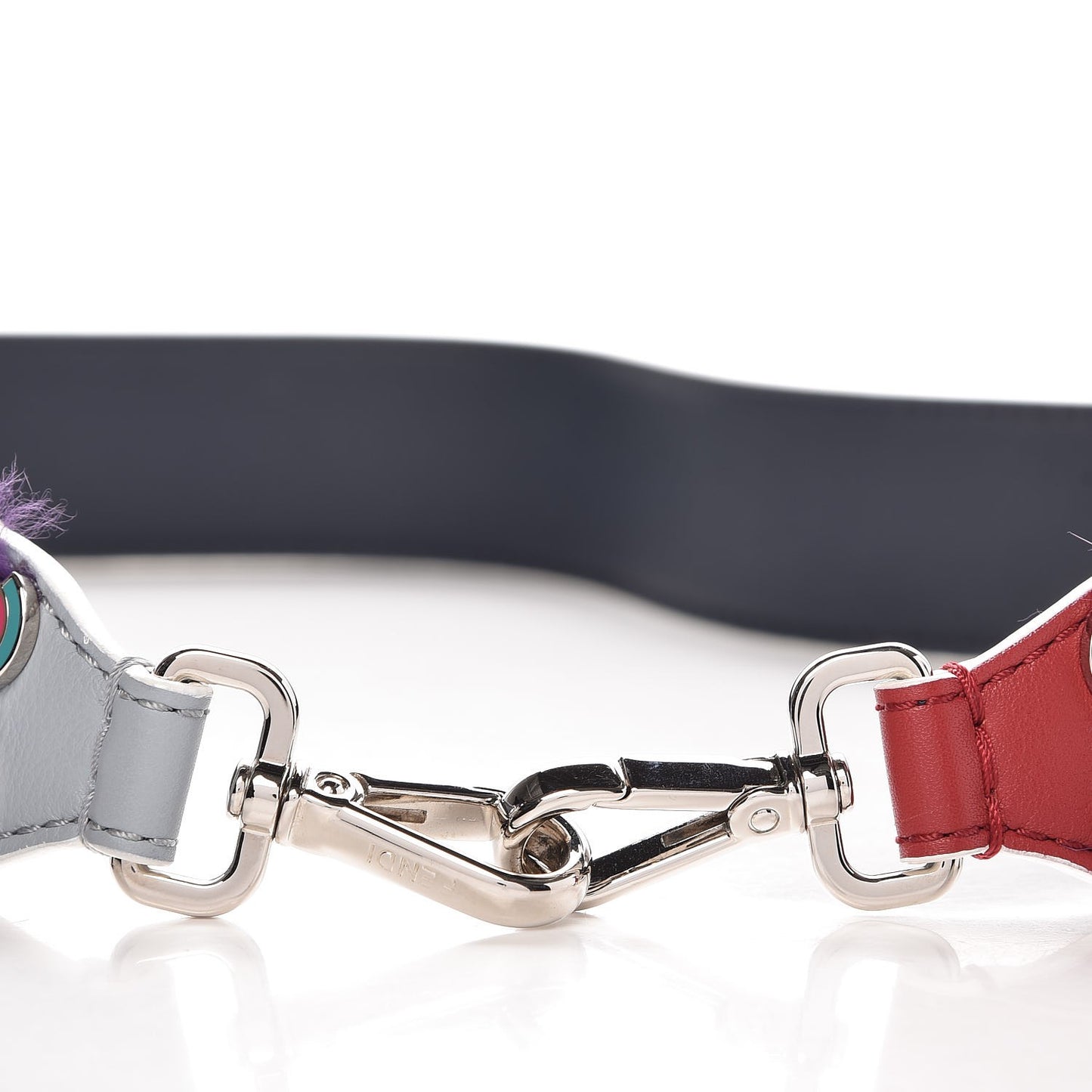 Vitello Dolce Mink Fur Hypnoteyes Striped Strap You Multicolor Lavagna